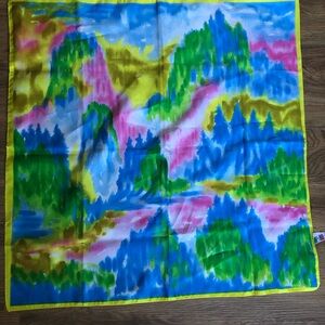 Glentex Italian watercolor scarf